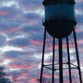 Canton Maine Water Tower at Sunset