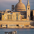 Evening Sunlight on Valletta