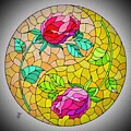 Roses Mosaic - Yellow
