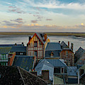 The View From Our Hotel Room in the Castle Mont Saint Michel Normandy France II