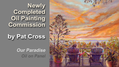 Pat Cross Completes A New Painting Commission