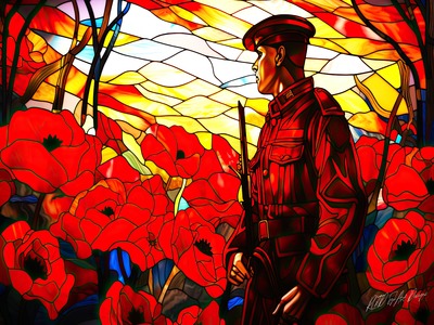 SykArt Designs Honors Remembrance Day Heroes And Sheroes With Commissioned Memorial Artwork