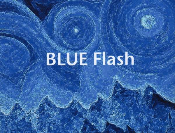 BLUE flash
