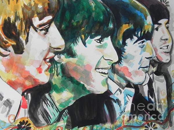 Portraits of the Beatles in All Mediums