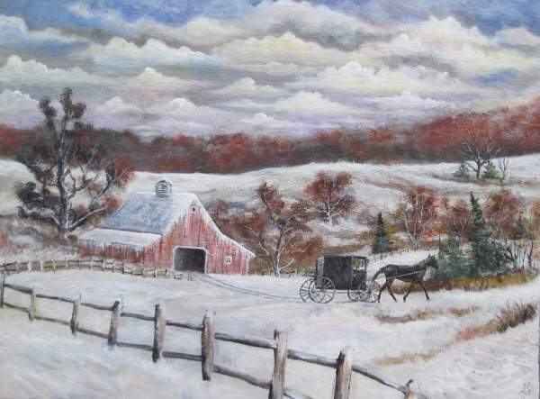 Amish Paintings And Photos