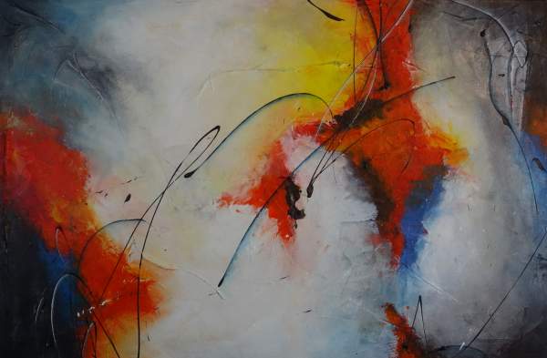 February Feature Contest In Abstract Expressionism Painting