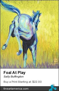 Foals Are A Sign Of Spring Paintings And Drawings