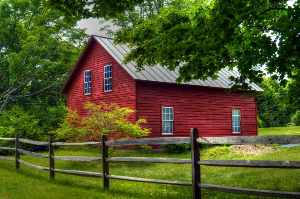 New England - Red Barns - Photography
