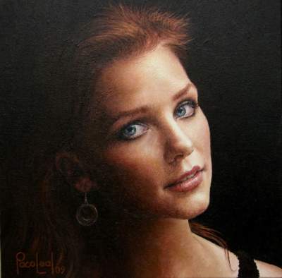 Portraits with oil paint