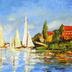 Recreation of a Claude Monet Painting Recreation of a Claude Monet Painting