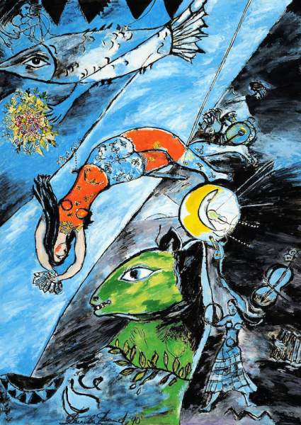 Remakes of Marc Chagall Paintings Contest