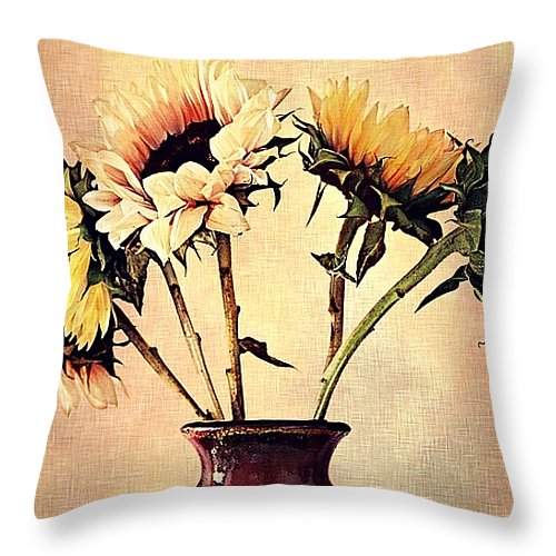 Still Life - Floral Throw Pillows Group -  Members Only