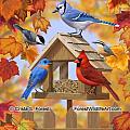 Birds in Fall Colors - PAINTINGS