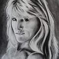 Portrait Drawings of People done with Charcoal 