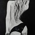Show Some Skin Charcoal Drawings