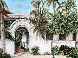  Capturing Santa Barbara - Drawings By Danuta...