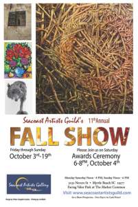 11th Annual Seacoast Artist Guild Fall Art Show...