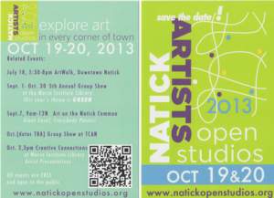 Natick Artist Open Studios 2013
