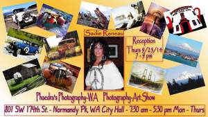 Photographer Sadie Reneau Art Show Opening