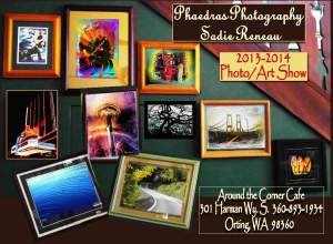 SADIEs REVISED ONGOING ART GALLERY - AROUND the CORNER CAFE at ORTING WA