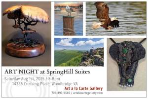 Art Night At Springhill With Art A La Carte...