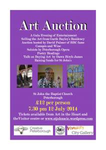 Fund Raising Art Auction