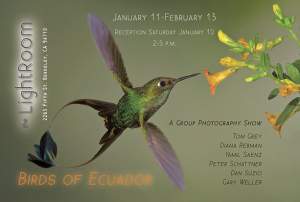 Opening Reception For Birds Of Ecuador Photo...