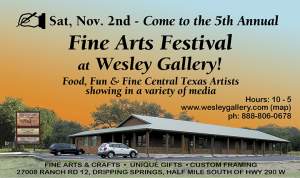 FINE ARTS FESTIVAL AT WESLEY GALLERY