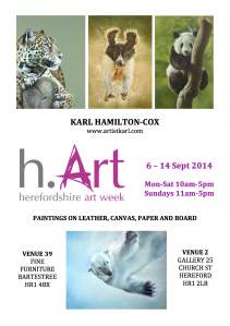 Herefordshire Art Week 2014