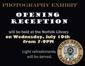 Photography Exhibition at Norfolk Library