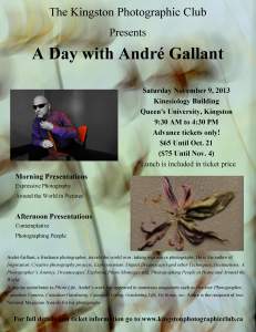 Andre Gallant Seminar