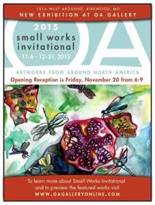 Oa Gallery 2015 Small Works Invitational