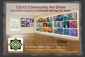 12x12  Art Show By Colo Springs Art Guild -...