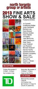 North Toronto Group Of Artists Fall Show And Sale