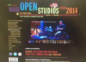 Maui Open Studio 2014