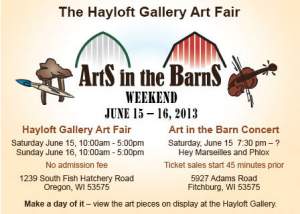 Hayloft Gallery Art Fair