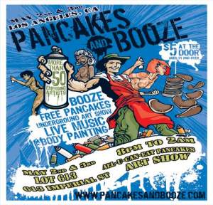 Pancakes And Booze Art Show