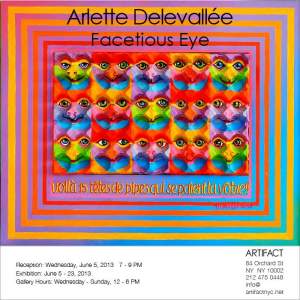 Arlette Delevallee Show Facetious Ey
