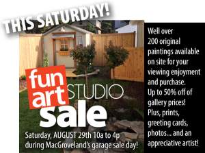 Fun Art Studio Sale