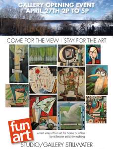 Fun Art Studio Gallery Stillwater Grand Opening...