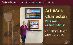 Pat Cross Featured As Guest Artist At Art Walk...