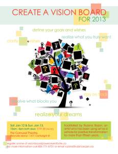 Create A Vision Board For 2013 And Beyond