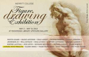 Annual Merritt College Figure Drawing Exhibit