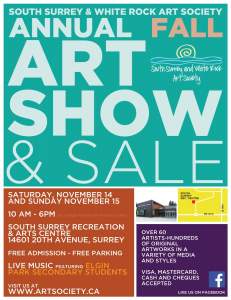 Sswras Annual Fall Art Show And Sale