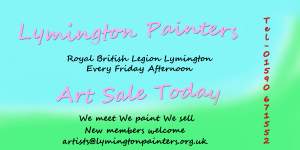 Lymington Painters Arts Crafts And Table Top Sale