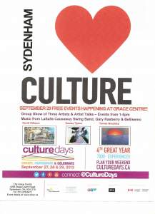 Sydenham I Love Culture Show