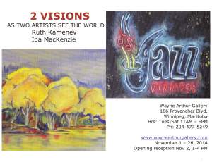 2 Visions - As Two Artists See The World