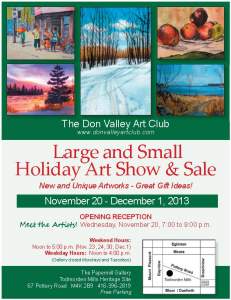 Don Valley Art Club Large And Small Picture Show