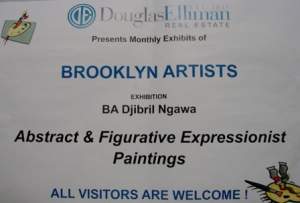 Douglas Elimane Presents Works By Ba Djibril Ngawa