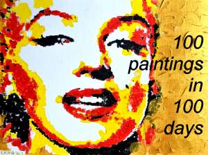 100 Paintings In 100 Days